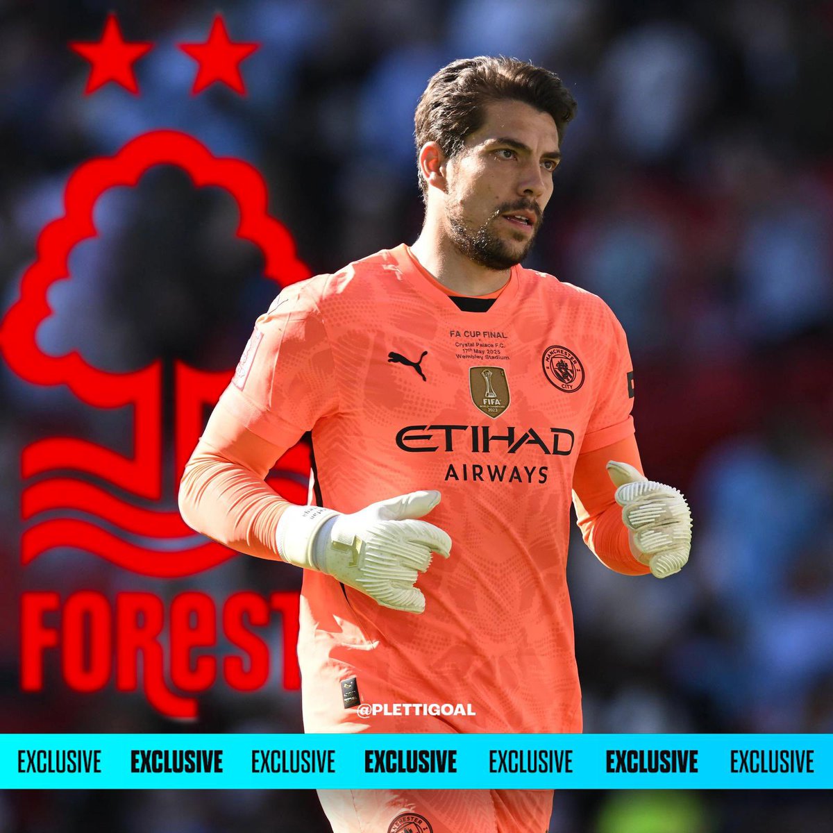🚨🌳 EXCLUSIVE | Forest exploring deal to sign Stefan #Ortega.

Talks are now underway with Manchester City. #NFFC

More teams are keen on him. Forest now pushing. Ortega is set to leave #MCFC before Deadline Day.

<a href="/SkySportDE/">Sky Sport</a> 🇩🇪