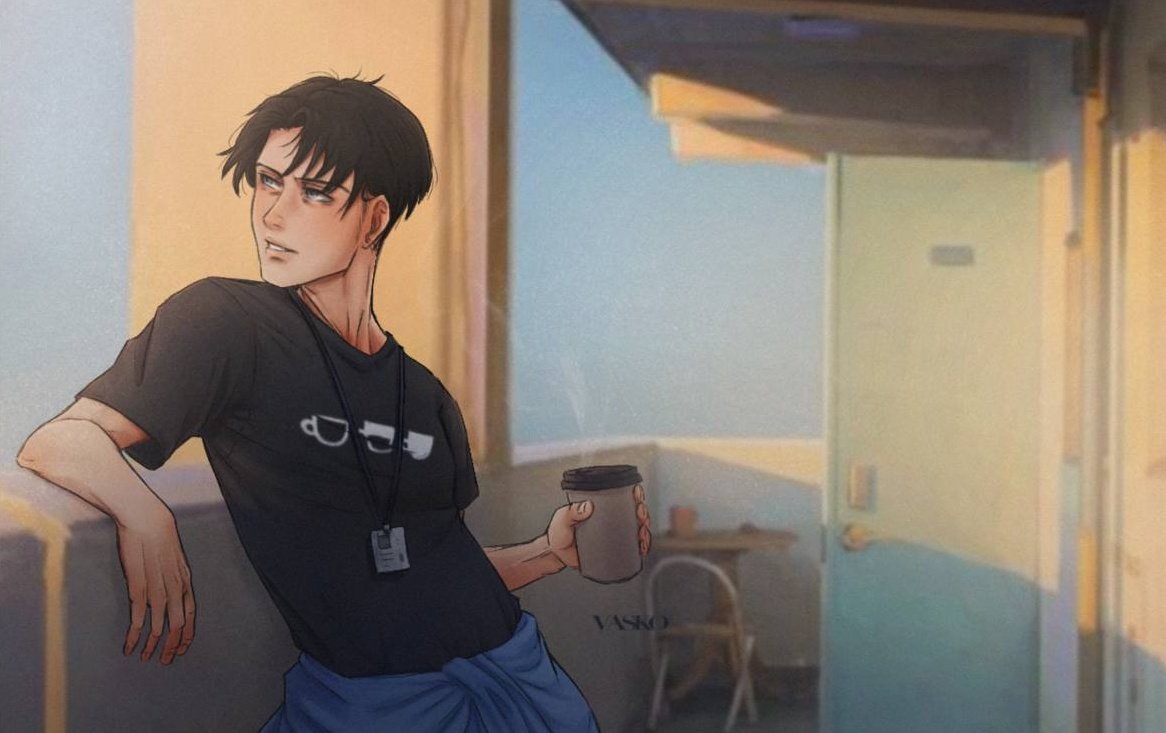 #leviackerman 
☕️