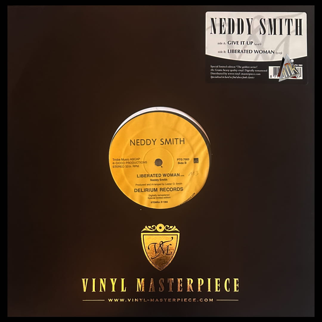 jmkrecords's tweet photo. Neddy Smith – Give it up 1982/2004 /// Disponible sur notre site 😍 https://t.co/mKszYyFQ7l