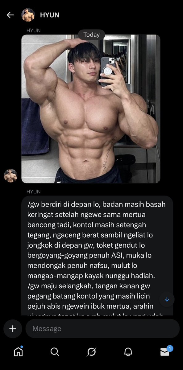 memeqkeker's tweet photo. tengah malem ngidam minum kencing mas hyun :* https://t.co/xYVXJl8gpw