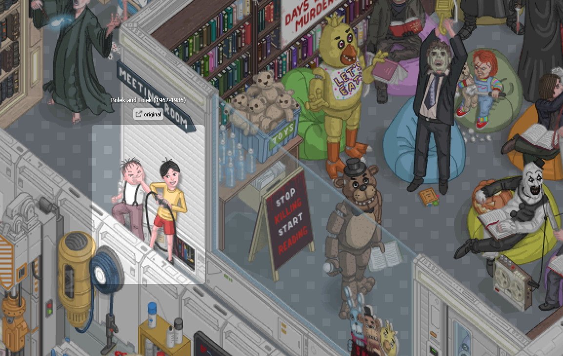 ...brdo referenci...Ali Bolek i Lolek...to nisam očekivao