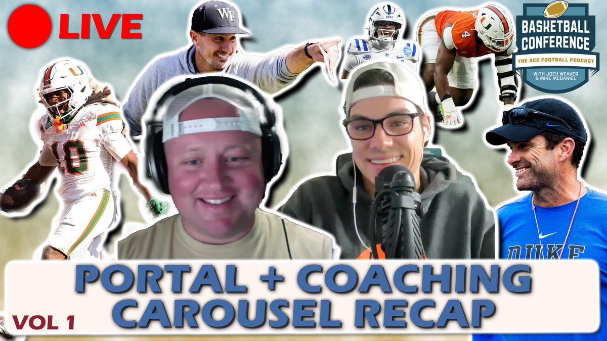 BCPodcastACC's tweet photo. 🚨 VOLUME 1 OFF SEASON UPDATES🚨

We looked at final thoughts from the Natty, Portal recap and Coaching changes across the conference! Like/Sub/comment YT!

🍎:https://t.co/T1lJwsOKsn
🟢:https://t.co/AjQynVlnBg
🎵:https://t.co/LULLAdtioM
🖥️:https://t.co/kGQuUBEHo5 https://t.co/32DoZ5arxA