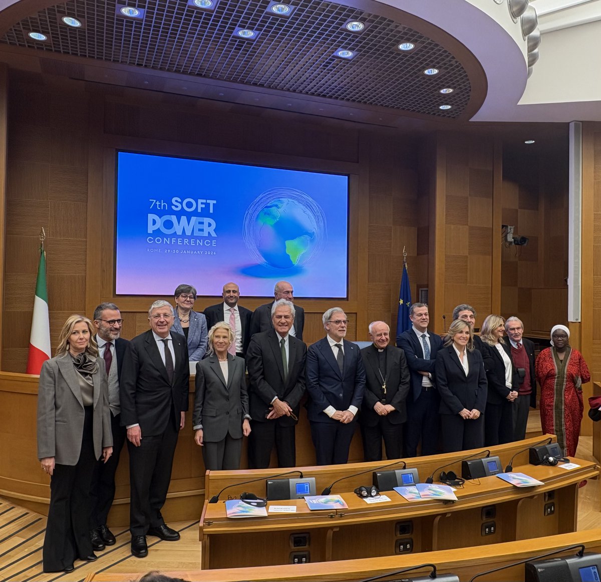 europanostra's tweet photo. Europa Nostra SG @SneskaEN spoke at the #SoftPowerConference, held in Rome on 29-30 January.
She stressed the need to balance artificial intelligence with “ancestral intelligence” rooted in shared values and culture — for the common good, Europe & humanity. https://t.co/TmGEGWoIZq