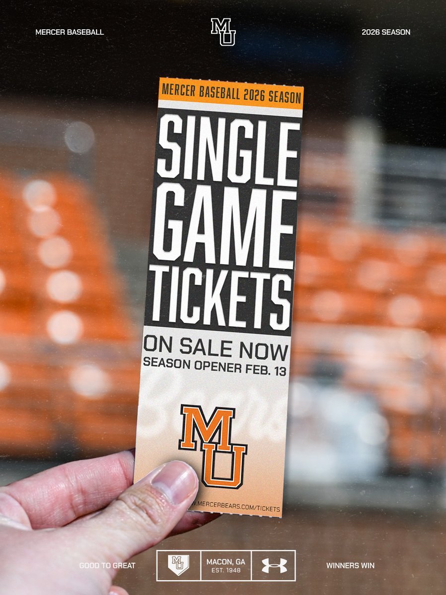 Mercer Baseball tweet media