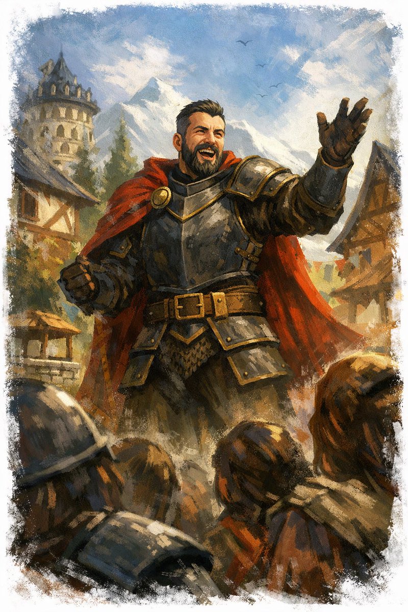 Volnrad Sternhoff ⚔️

Sternbergeois de Sernatt. Pragmatique, rassurant, valeureux.

Il dirige les Lames de l’Aube et voit la compagnie comme une famille de devoir.

store.steampowered.com/app/4233920/As…

#roguelike #indiegames #gamedev #rpg #dungeoncrawlers #videogame #astralis #dawnblades