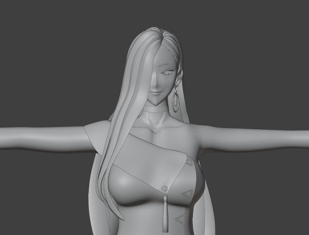 Hebi Nyobo finally out of NPC jail?? yeah I need to make her a 3D model

#WIP #FateGO #FGO #b3d #3DCG