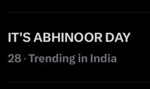 I love you guys so much. You two deserve all this love and happiness! 🥹🤎
My ABHINOOR, please stay HAPPY and TOGETHER forever ♾️🥹

. #Abhinoor .