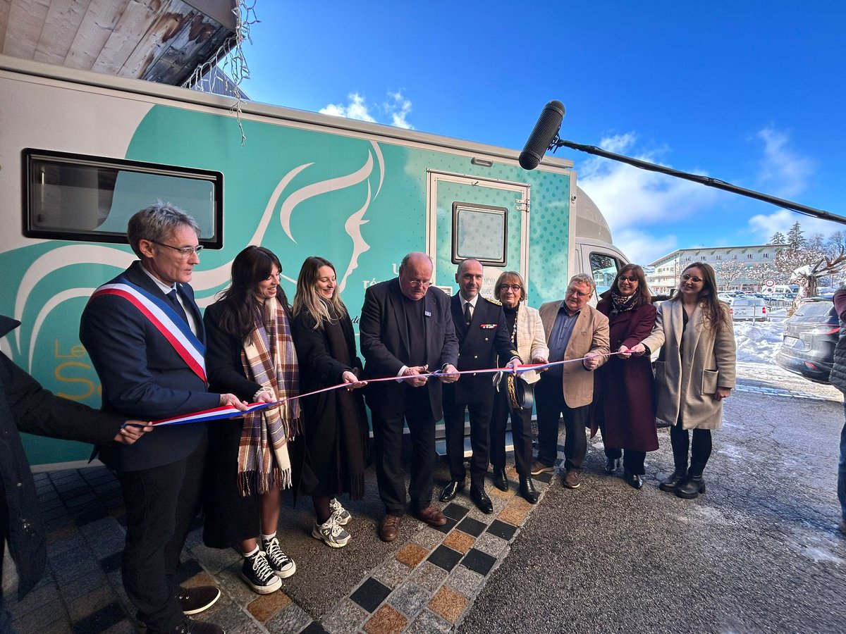 Image de Préfecture du Jura - 🚍🩺 Volet santé
Inauguration du premier Bus Santé des femmes du département, soutenu par l’État à h