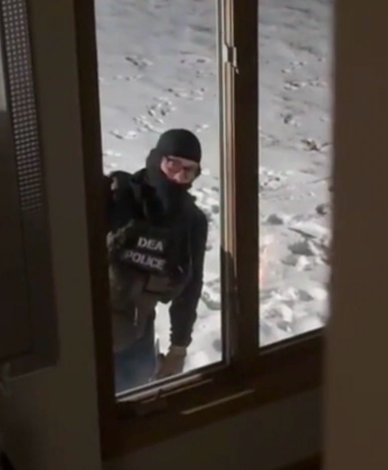 atrupar's tweet image. Recall that Melissa Hortman and her husband were murdered not long ago by a fake cop who showed up at their door looking like this guy