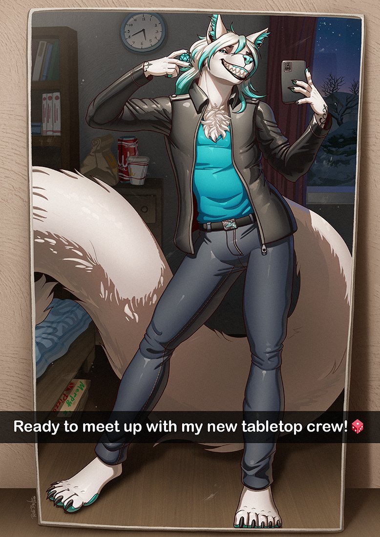 With the start of the year, Shard found a new tabletop group and their first session will be tonight! With how much of anticipation and excitement a good group can bring, it will be worth to record it - and everything else that is gonna happen! ;3

Part 1 for Shardartel!