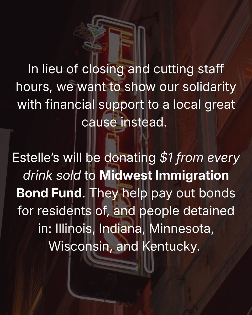 For more information, visit mibcf.org. You can help support this cause by stopping by any 4EG Chicago location today, January 30:
<a href="/aliveonechicago/">aliveOne 🎶🍹</a>
@centralparkbarchicago
@easybarchicago
<a href="/remedy_chicago/">Remedy 🍹</a>
@thegetawaychicago
@theowlchicago