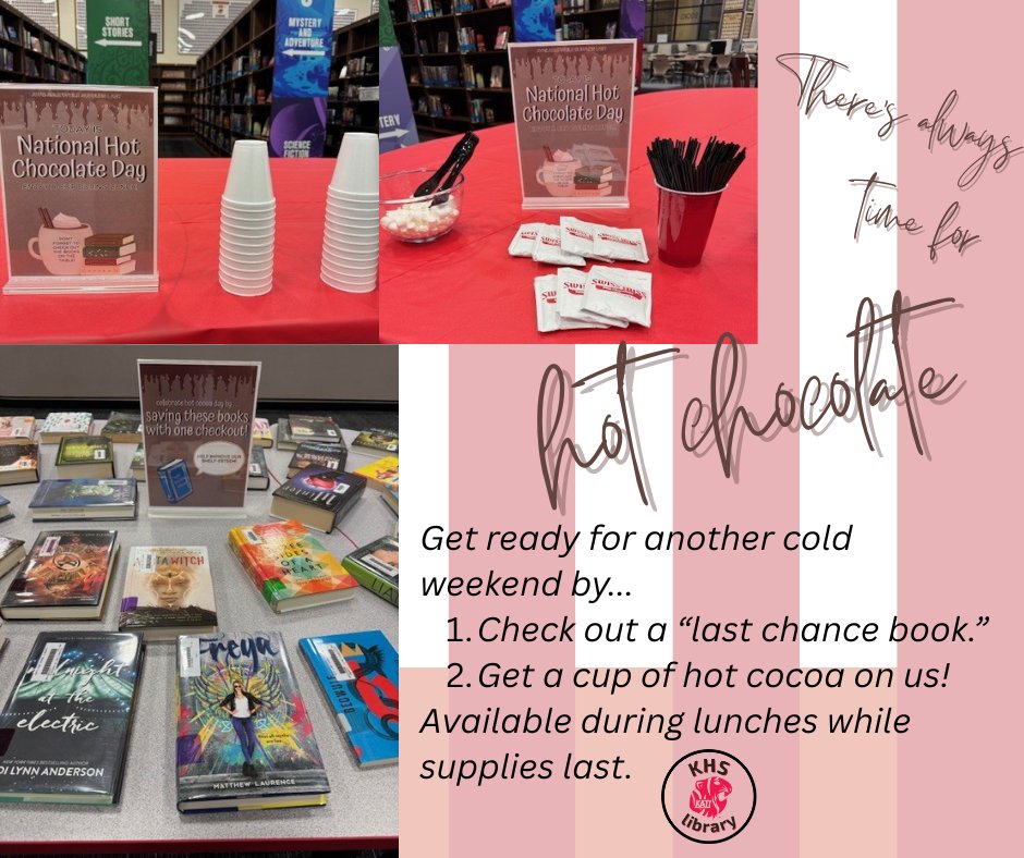 Katy HS Library tweet media