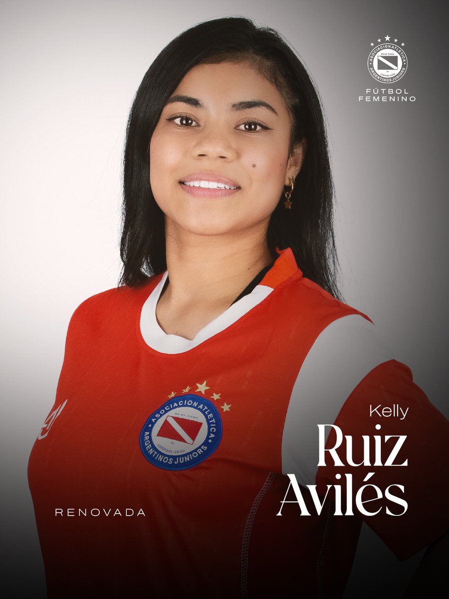 #AAAJ 🇨🇴 Colombia en el barrio ❤️

Kelly Ruiz Avilés renovó su vínculo con Argentinos y tendrá su segunda temporada con el equipo de Leandro Sequeira en este 2026. ✍️

¡Vamos por un gran año lleno de desafíos y objetivos por cumplir! ¡#VamosBicho! 🐞