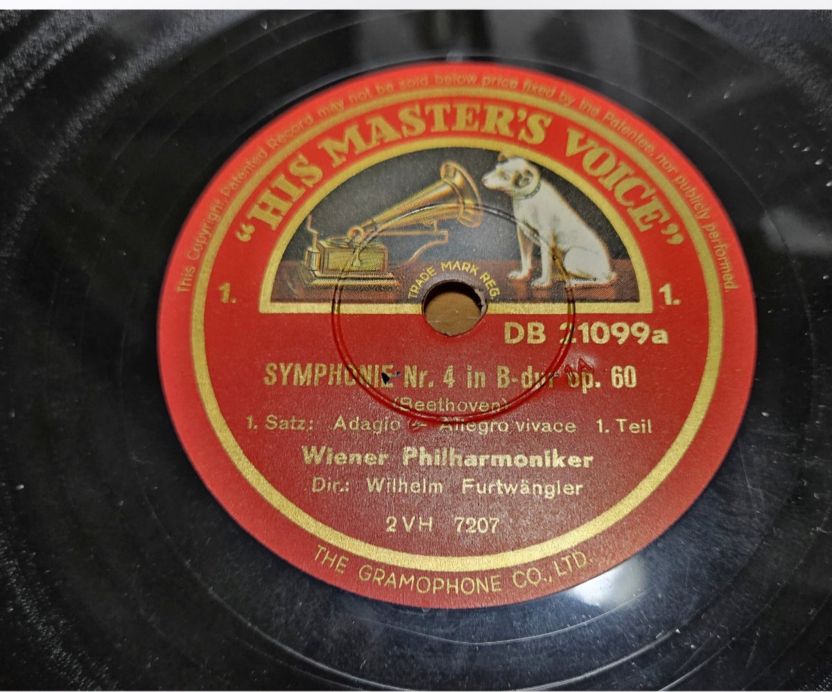 ちょっとこのフルトヴェングラーベートーベン交響曲第4番の1950年