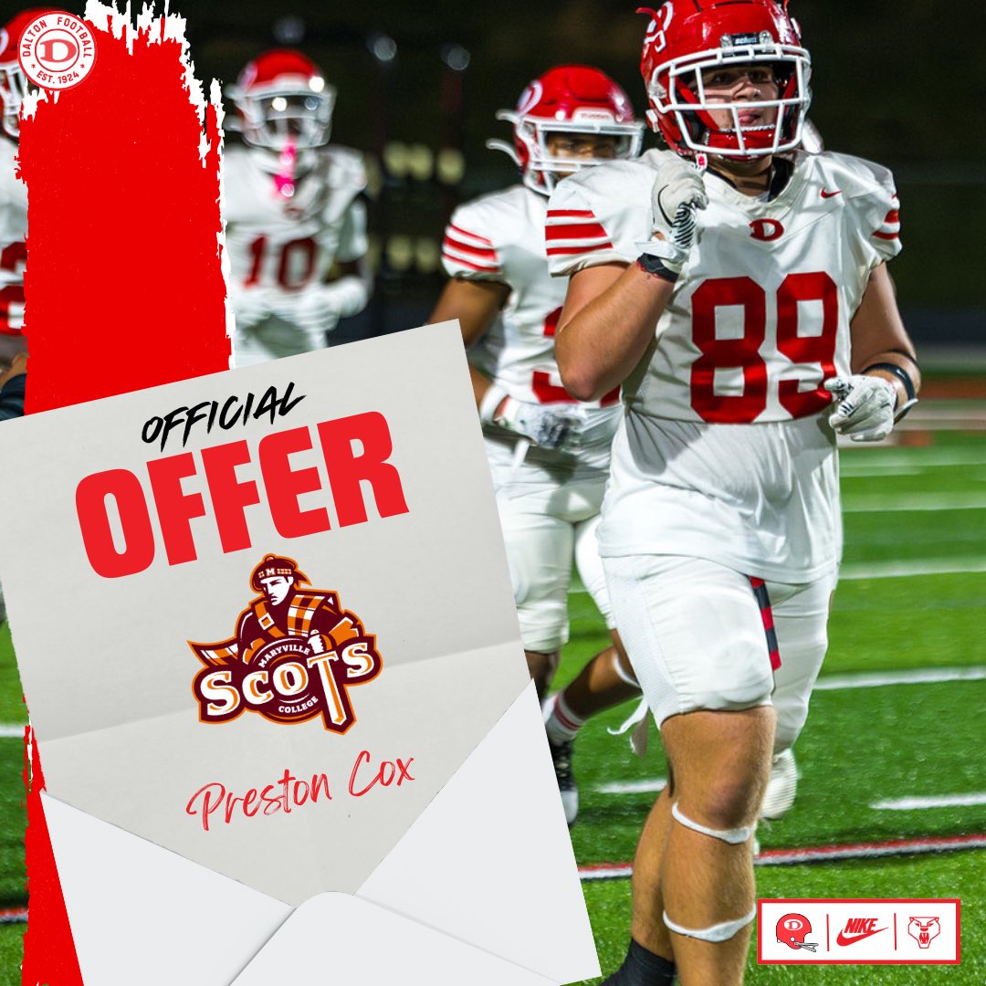 Dalton HS Football tweet media