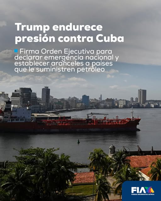 Imponer impuestos a quienes suministran petróleo a Cuba no es política, es castigo colectivo.  #Cuba #MatancerosEnVictoria #esamtz #NoAlBloqueoContraCuba