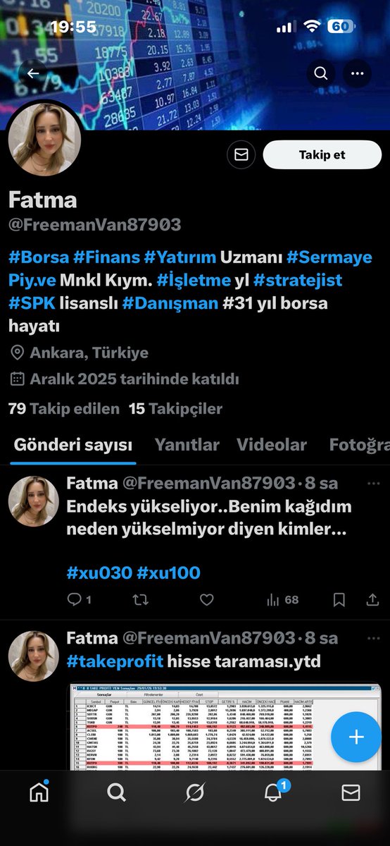 BORSA ve BORSA tweet media