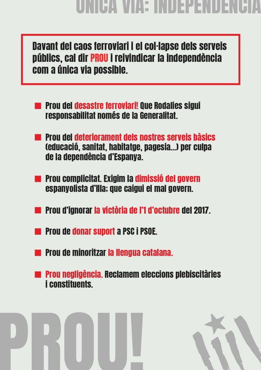 CarullaDaniel's tweet image. #Prou
#HiSom
#Independència