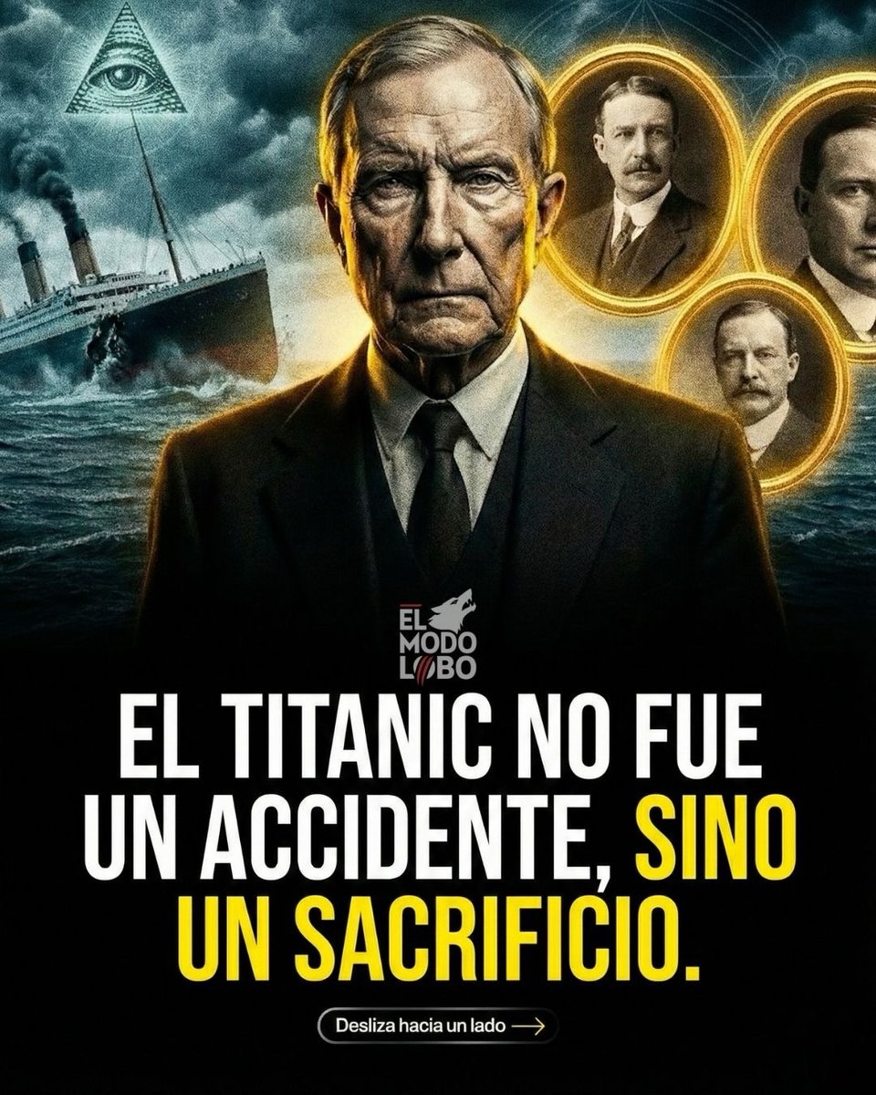 Jefersonnasa_'s tweet photo. El Titanic no fue un Accidente, sino un Sacrificio...

//Hilo// https://t.co/KMZhON0QNp