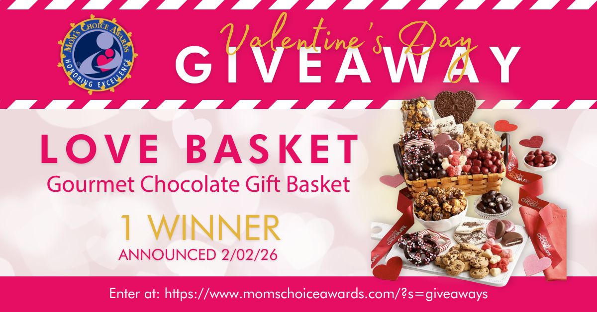 Love is in the air at Mom’s Choice Awards! 💕🍫 As a thank-you for your continued support, we’re giving one lucky winner a Valentine’s Day Gourmet Chocolate Basket from 1800Flowers, packed with decadent treats and delivered straight to their door. Enter now for your chance to win