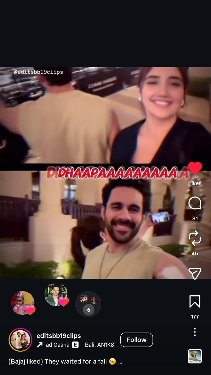 He liked 😭🤏🏻
<a href="/Humarabajaj6/">Abhishek bajaj</a> hume dhappa karne mein tumhe bahut maza aat hai, hainah?☝🏼😭 Hume bhi maza aaya btw 😮‍💨☝🏼

. #Abhinoor .