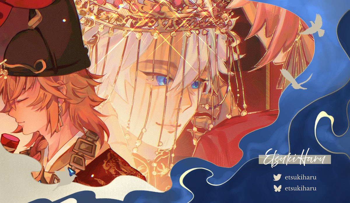 🐑 CONTRIBUTOR PREVIEW 🐑

"And when I'm done with that executioner, we'll raise our cups where the west winds end."

Next to share this melody is our page artist, <a href="/etsukiharu/">Etsuki Haru☕</a>!