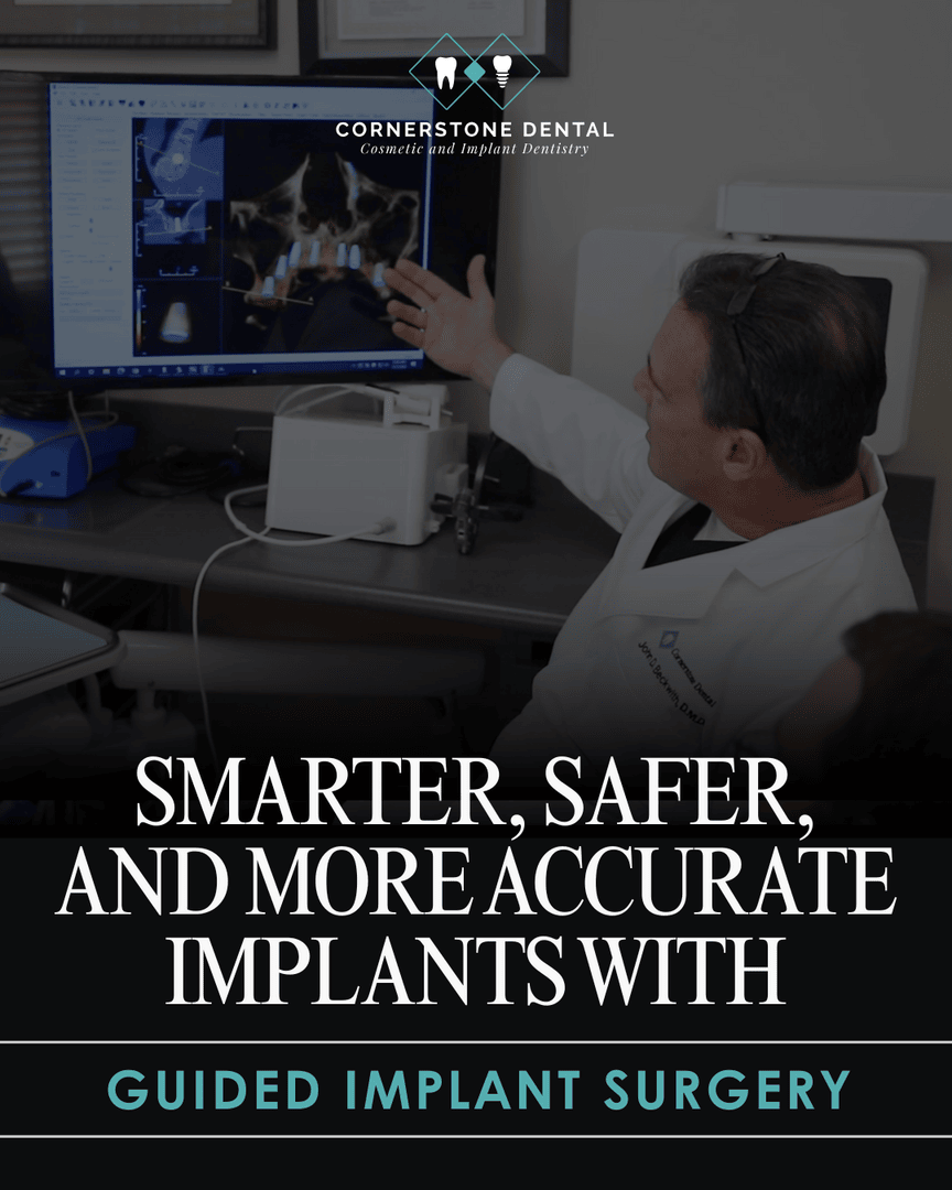 CornerstoneDMD's tweet photo. With 3D technology, dental implants are placed with incredible accuracy, meaning natural results, greater comfort, and a smoother experience.

Reach out to learn more or to schedule a consultation to learn more! https://t.co/x9DQvQEaY7 https://t.co/Hj6Ng0BFgw