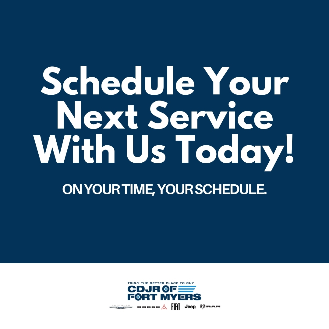 CDJRFortMyers's tweet image. On your time. On your schedule. 💙 Book your next service with CDJR of Fort Myers today.

#CDJROfFortMyers #ScheduleService #CarCare