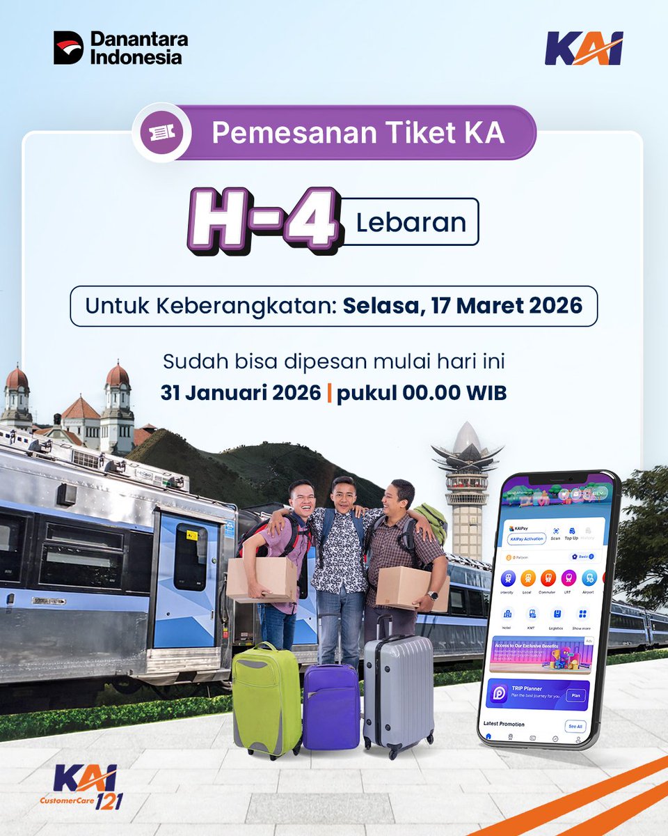 Kereta Api Indonesia tweet media