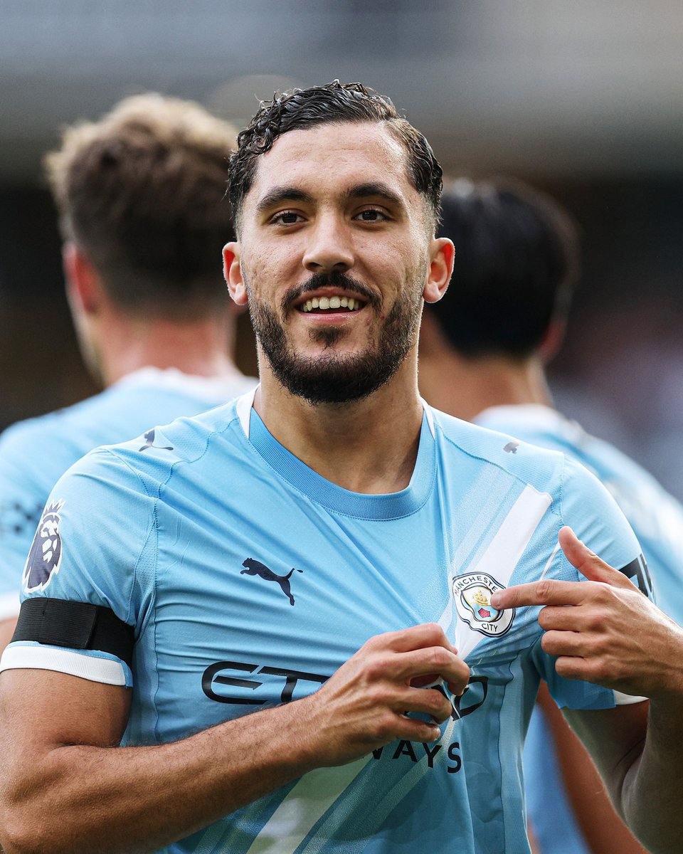 footballontnt's tweet image. Rayan Cherki has reached 20 goal involvements for Man City in his first season 🤝

He has only started 18 games for the club 😳