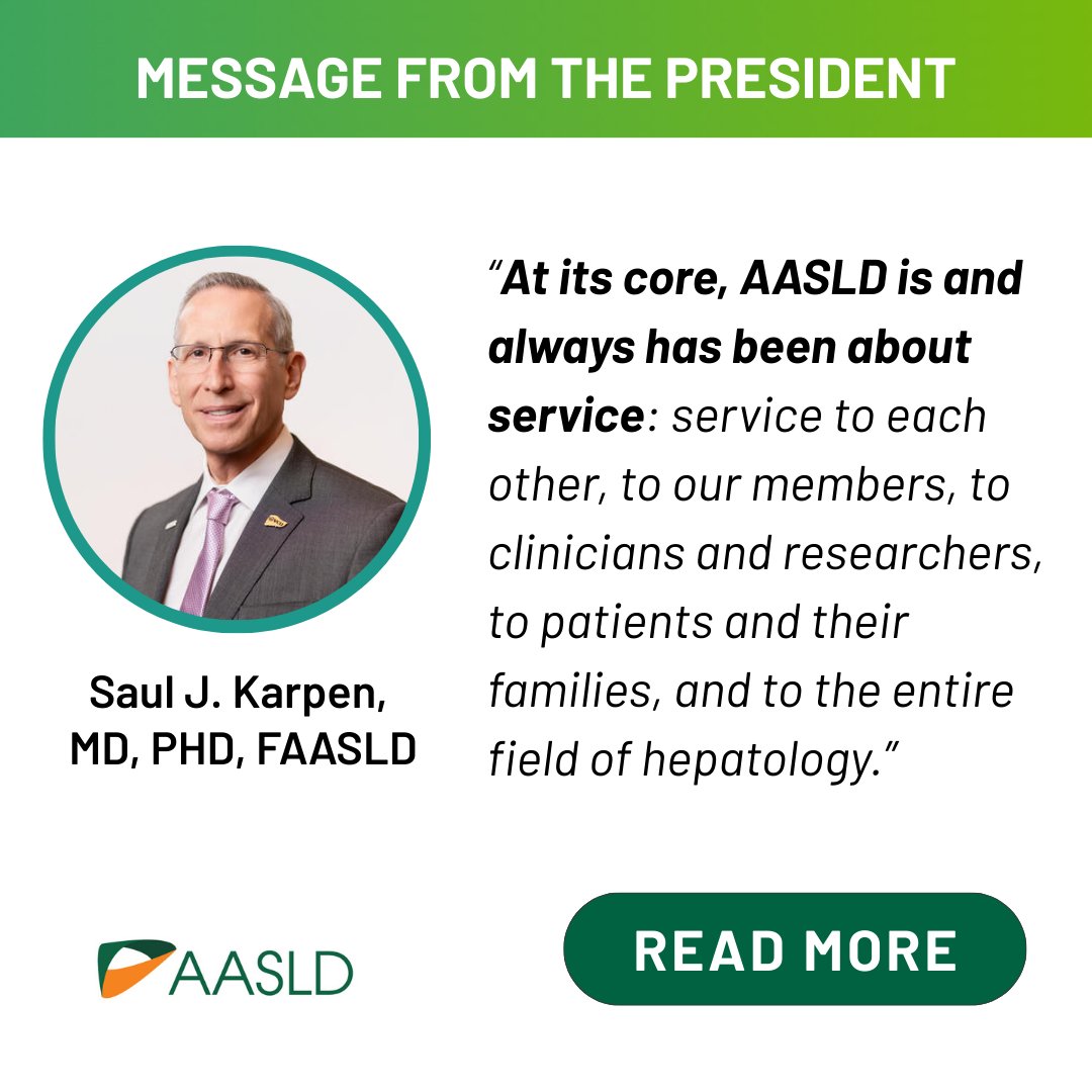 AASLD President tweet media