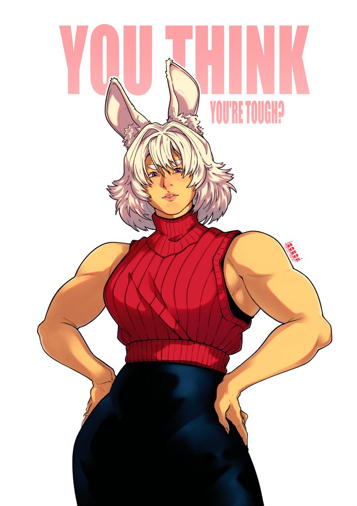 Muscle bunny goes brr
#art #digitalart #artwork #practice #oc