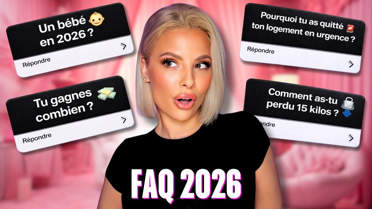 FAQ 2026 | PERTE DE POIDS, SALAIRE YOUTUBE, DÉMÉNAGEMENT… JE VOUS DIS TOUT 🤍
➡️ youtu.be/nX6lKhqrxS8
#video #makeup #lagolinval #beauty #faq