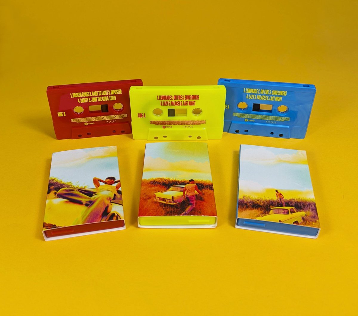 BandCDs's tweet photo. The three versions of the 'Louis Tomlinson - How Did I get Here?' cassettes in o-cards all equally look incredible, but which one is your favourite? 👀 https://t.co/VQ9vzoBsQY