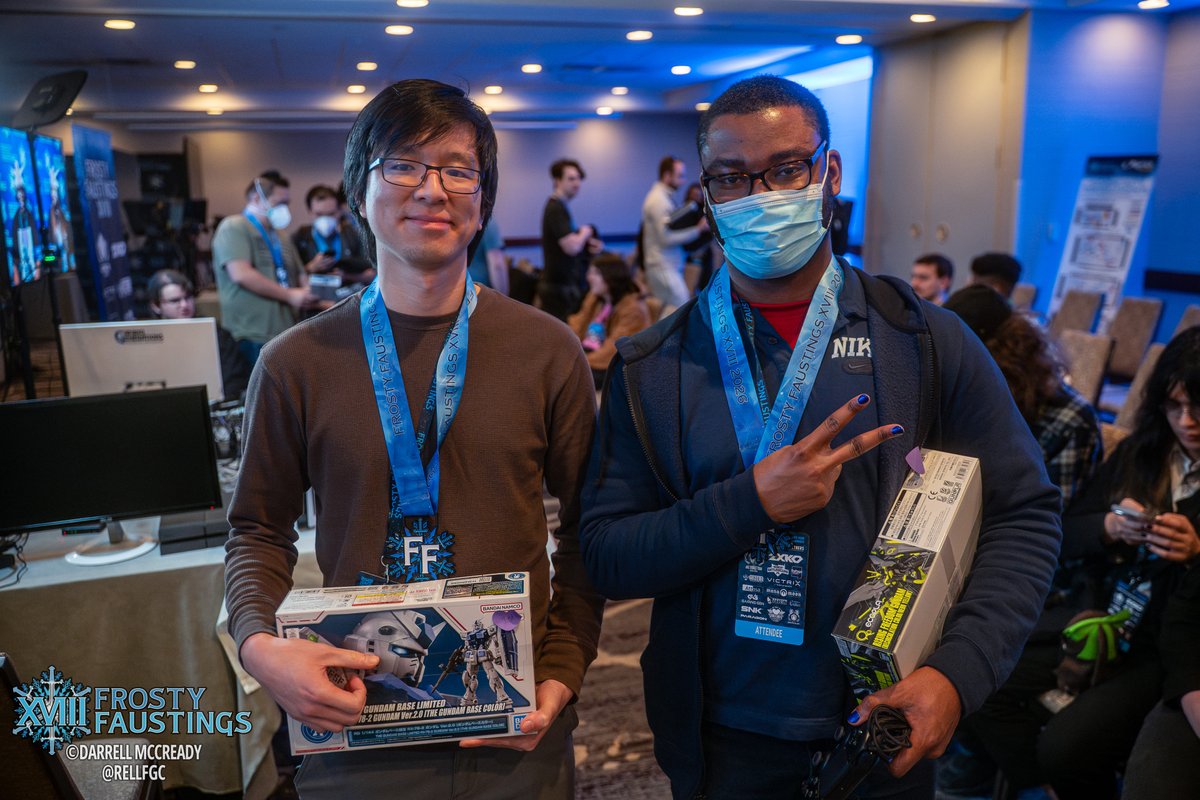 Congratulations to your Top 4 Mobile Suit Gundam: Extreme Vs. Maxi Boost On at #FFXVIII2026!

🏆Brother Shaw / Eswnan
🥈<a href="/WimbleFGC/">ZAFT|Evelyn</a> / <a href="/gaming_tav/">TAVGaming</a>
🥉<a href="/TakeahnaseGG/">0-2 Boyz | Takeahnase</a> / <a href="/NuklearPapaya/">0-2 Boyz | NuklearPapaya</a>
🏅<a href="/kg_fortune/">KG</a> / <a href="/JMT_Haru/">Haru 🍮 🏳️‍⚧️ Reze Brain Rot @Frosty Faustings</a>

📸: <a href="/RellFGC/">TNS | Rell</a>