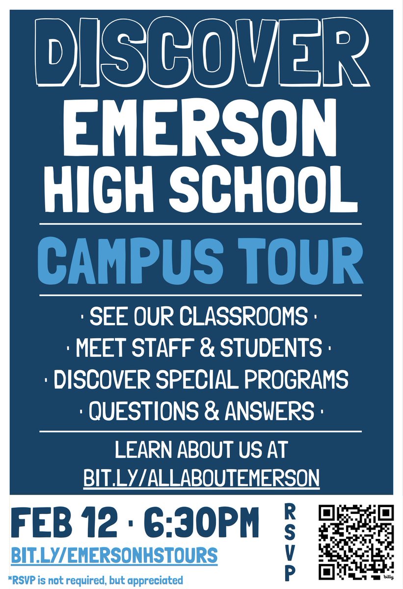 EHSFrisco's tweet photo. Big news! ๐ Frisco ISD is now accepting students from outside our attendance zones through Access Frisco.
Apply for the 2026โ27 school year to experience our top-notch education.
Visit Emerson on 2/12/26 at 6:30pm for a campus tour. Join the Maverick family! #BeAMaverick https://t.co/503AuVLrDw