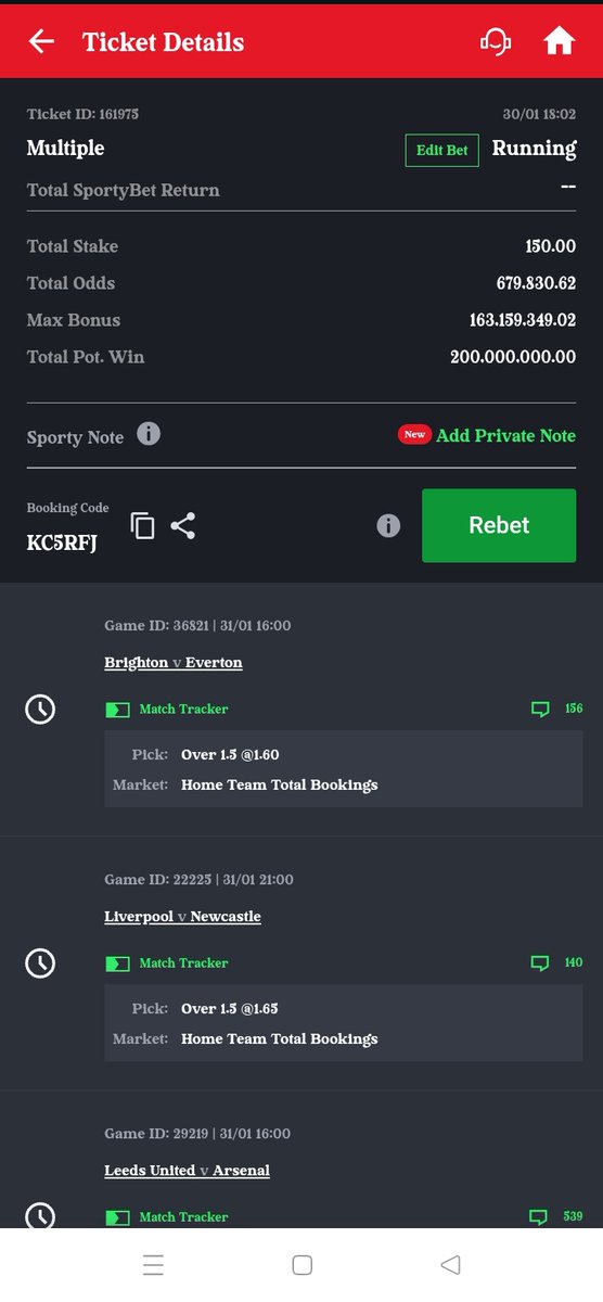 Let's try our luck 
Nothing is certain in football 
Individual team booking 
Over 1.5 🔥🔥

<a href="/RichieBillie10/">Richie Billie  𝕏</a> <a href="/victorosimhen9/">Victor Osimhen</a> <a href="/DaddyKayNation1/">DaddyKayNation</a> <a href="/Mr_Surex/">REXX⚡️</a> @MrIncrease50