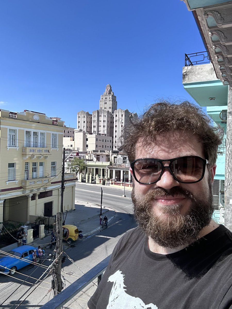 Brendan and I just got back from Cuba. More to come. We must do everything we can to stop our government from pursuing the path of barbarism against our tiny, peaceful neighbor to the south. CUBA VIVE!