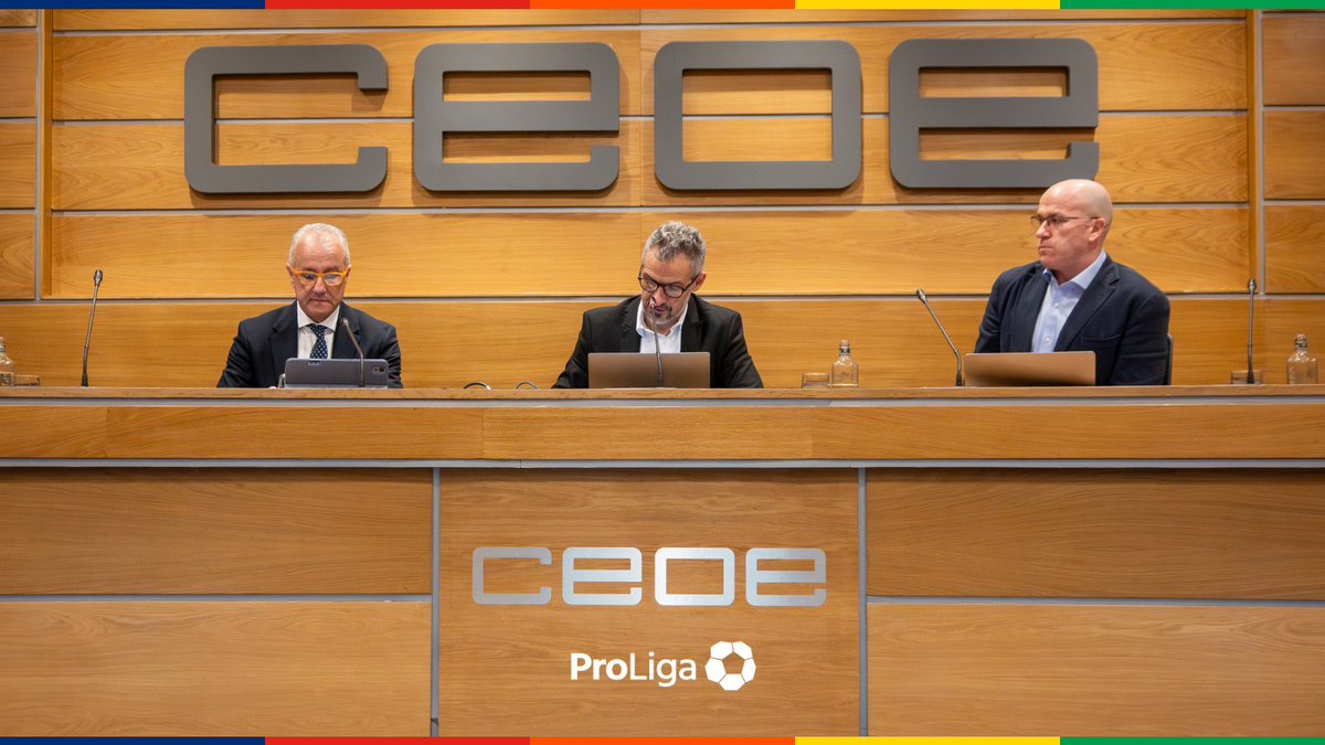 ✅💼 ASAMBLEA GENERAL |

🔚 Concluye la Asamblea General de ProLiga.

🙌 Gracias a todos los clubes asistentes y a quienes formáis parte de la asociación. Seguimos avanzando, unidos, por el fútbol no profesional.

🔹 ¿Aún no nos conoces? Descubre ProLiga 👉