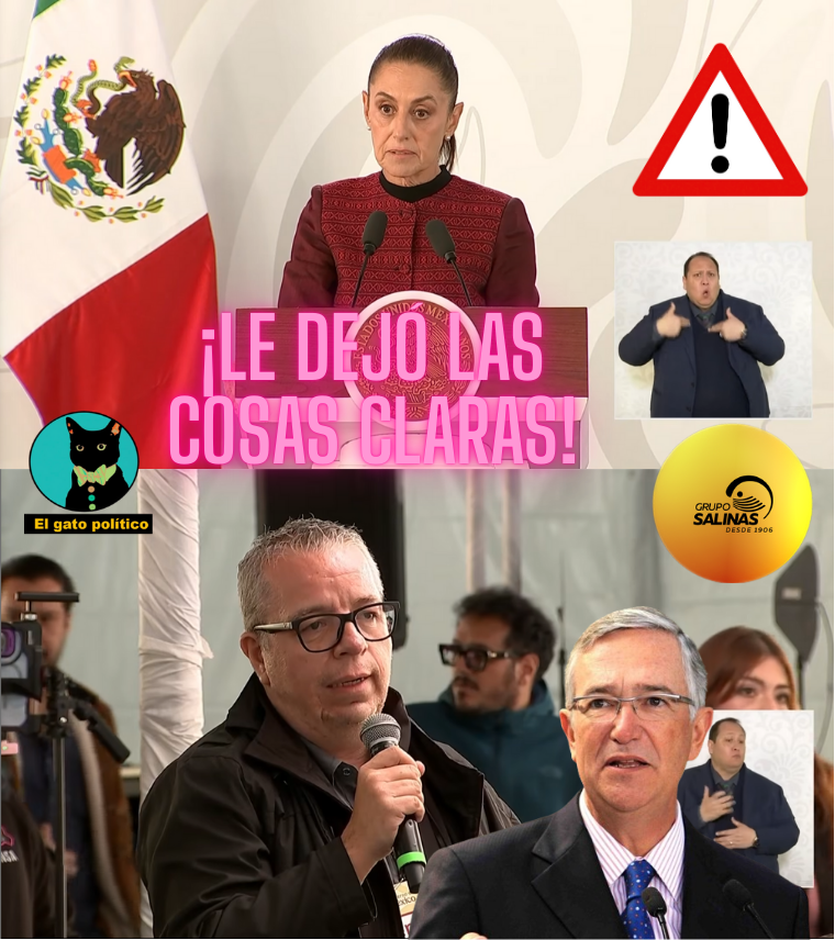 elgatopolitico_'s tweet photo. 🔴​🔴¡Calladón de boca y desmentida!
La Presidenta de México desmiente a Grupo Salinas por decir que "Ya no debe nada" e informa que Salinas Pliego estará pagando mensualmente todo lo que le resta por pagar:

"Ayer se hizo un pago de un poco más de 10 mil millones de pesos y el resto (hasta poco más de 32 mil millones de pesos) se va a hacer mensualmente en 18 pagos", anunció.
#MañaneraDelPueblo 📛📛