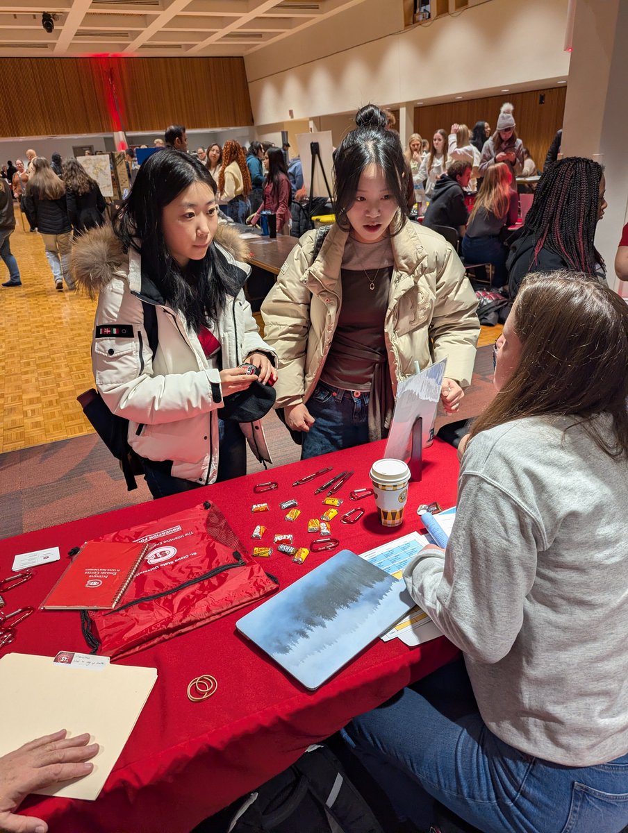 IECatSCSU's tweet photo. IEC at the Sidestreet Involvement Fair 2026🎉. Thanks to all the volunteers who signed up to help our students! 🙌 https://t.co/MuvgCM9vF6