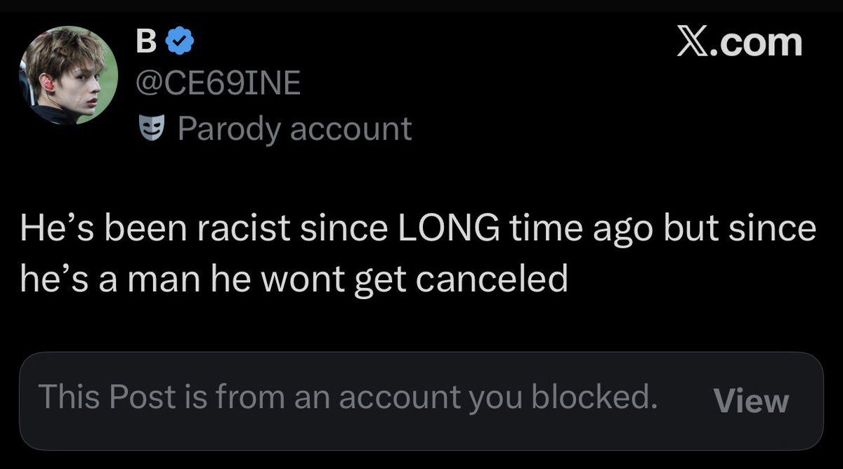 this is why education is a must. because the bottom-of-the-barrel nobodies on x dot com are parading people of color into fanwars for cheap hit tweets, since yapping about their untalented, nugu favs gets them ignored just like the irrelevant noise their favs are. report &amp; block