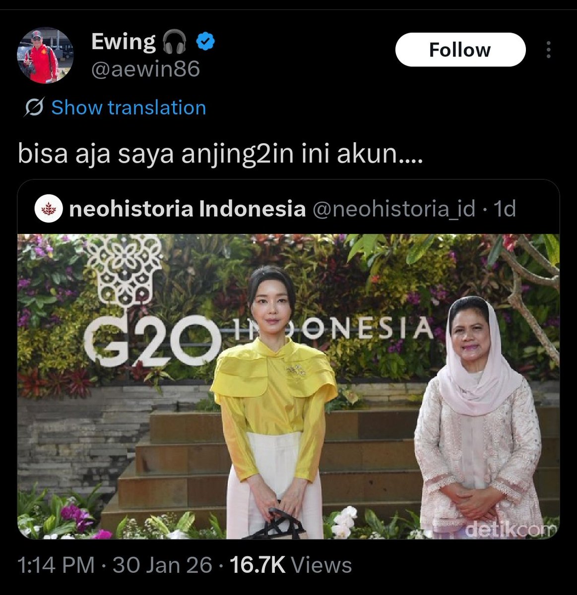 neohistoria_id's tweet photo. Padahal cuma ngirim foto, lho. Gak komen apa-apa... 😭 https://t.co/DUTa8scS2F