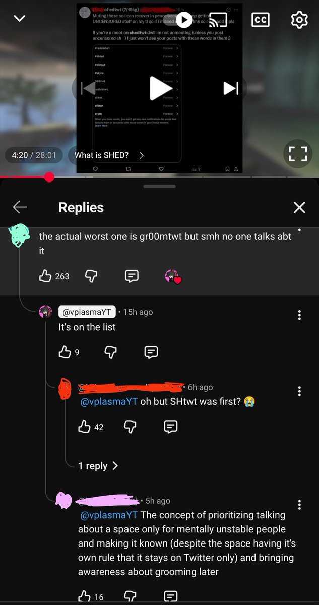 Chimo_ki's tweet photo. If anyone wanted further confirmation this guy only wanted to feel morally superior here's him literally admitting he'd rather talk about and "call out"  a space for the mentally ill than actual pdfs :)
#shedtwt https://t.co/hj480cuK3y