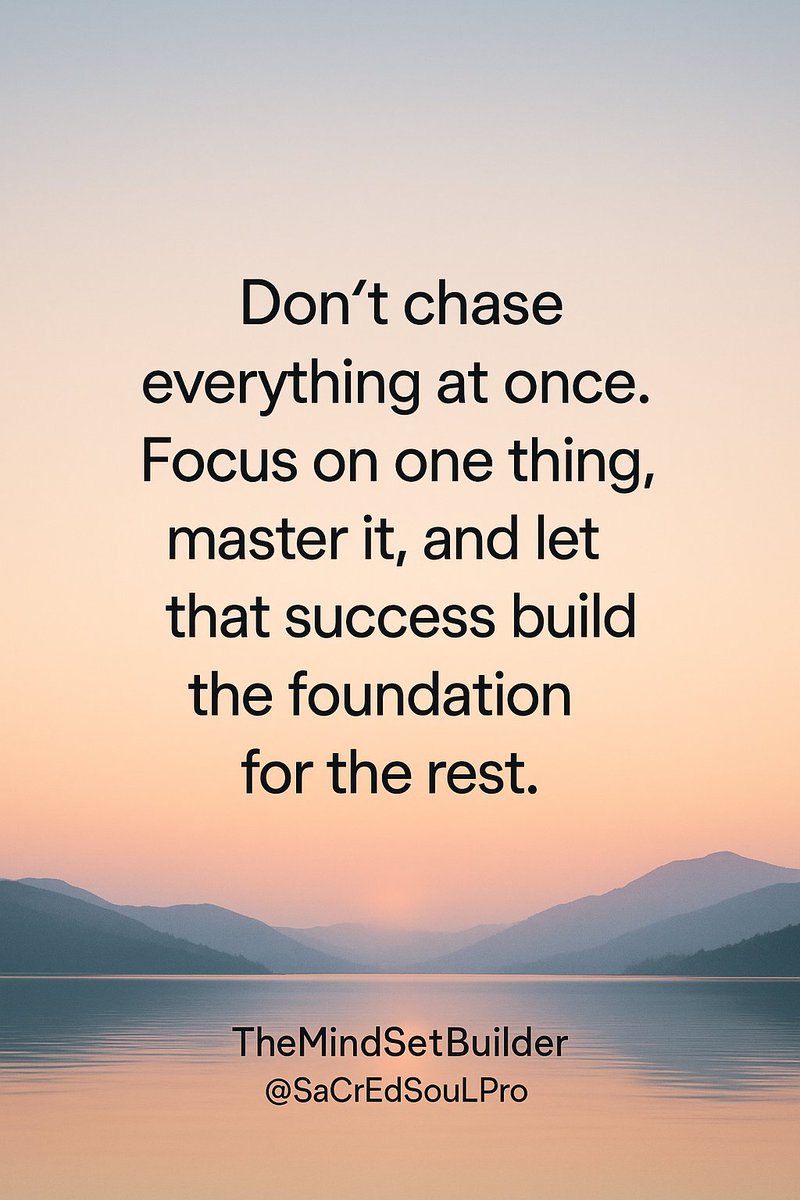 TheMindsetBuilder (@SaCrEdSouLPro) / Posts / X