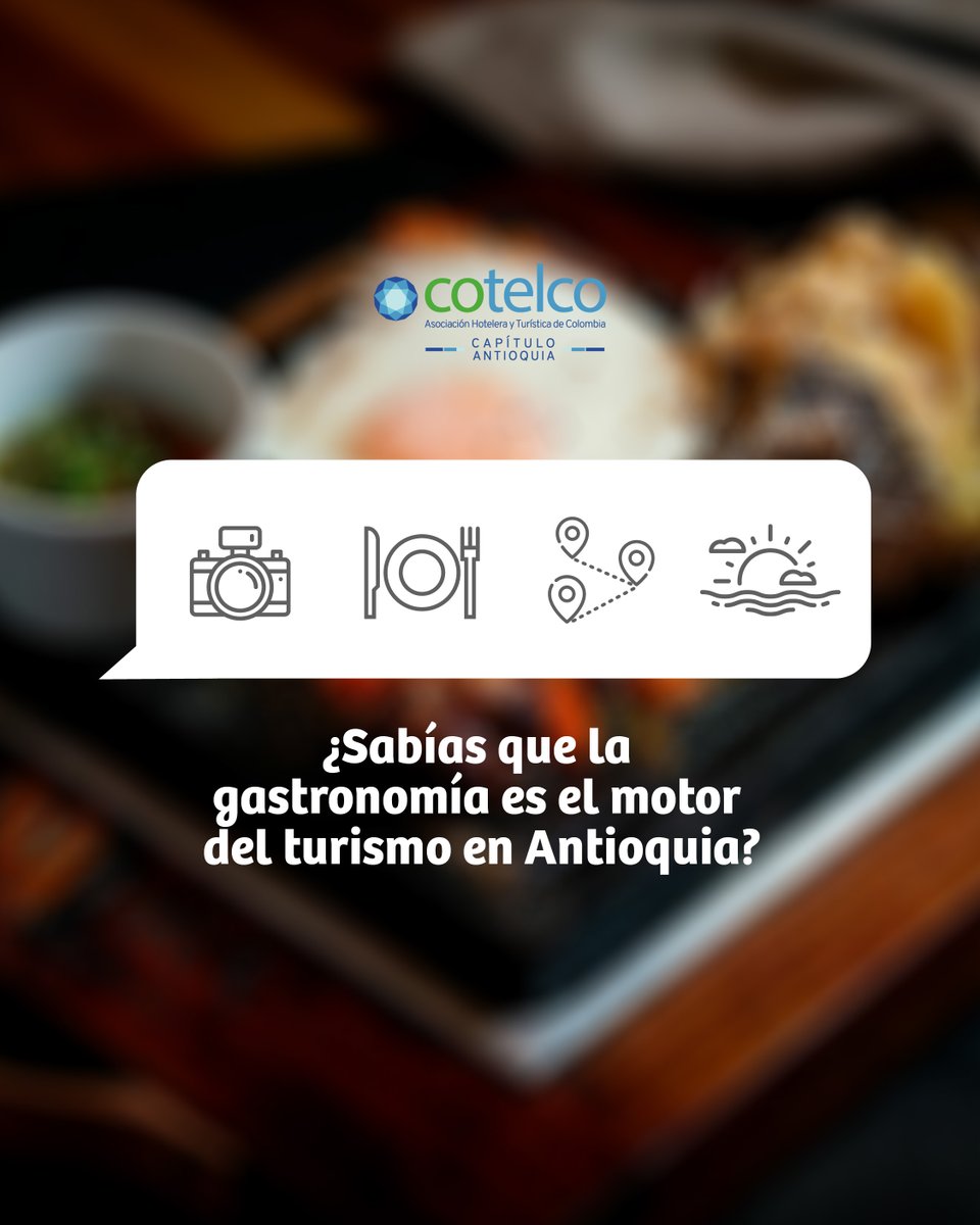 Los datos no mienten. 

Según el estudio realizado por Sancho Paisa, la oferta gastronómica de nuestra región es una de las razones principales por las que los viajeros eligen Medellín y sus alrededores.