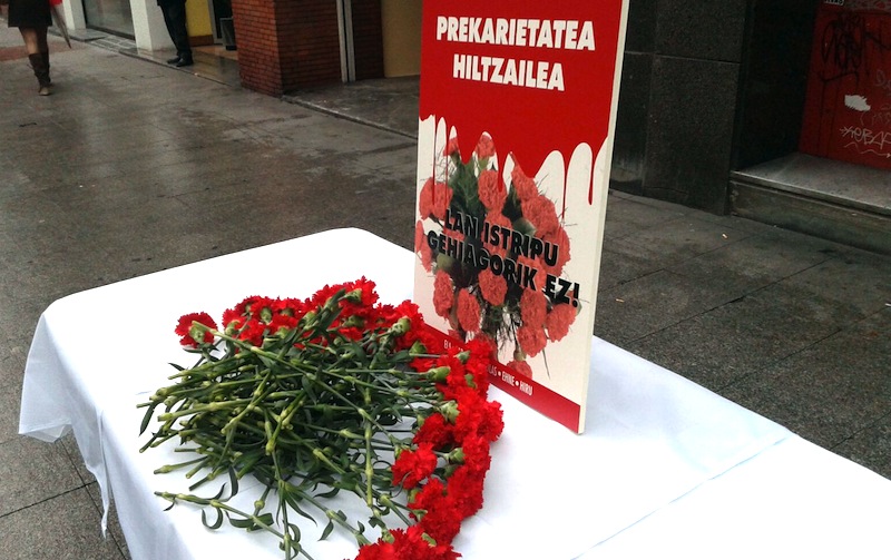 LABsindikatua's tweet photo. ⚫️Zumaiako Estaños Matiena enpresak langile baten heriotza eragin du, hainbat salaketa jasota bazituen ere.

❌LABek ekintza sindikala eta juridikoa erabiliko ditu arduraduna den enpresariaren aurka.

📢Adi mobilizazioei.

🔗https://t.co/GGGdZ6ZUBe

#PrekaritateaHiltzailea https://t.co/gLB5R0cdFH