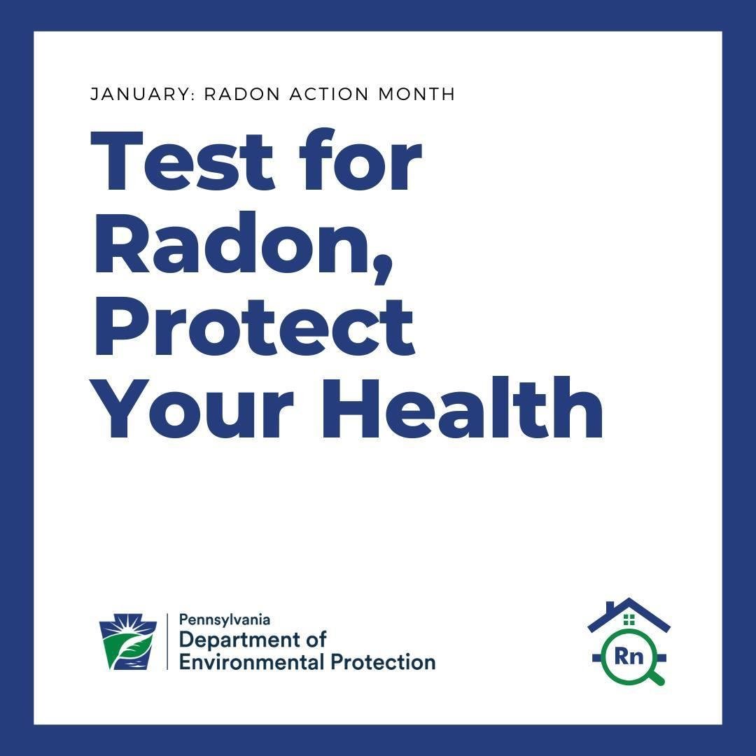 While National Radon Action Month is coming to an end, it is never a bad time to check your home for radon. Click the link below to learn more about radon and how to test for it.

pa.gov/agencies/dep/n…