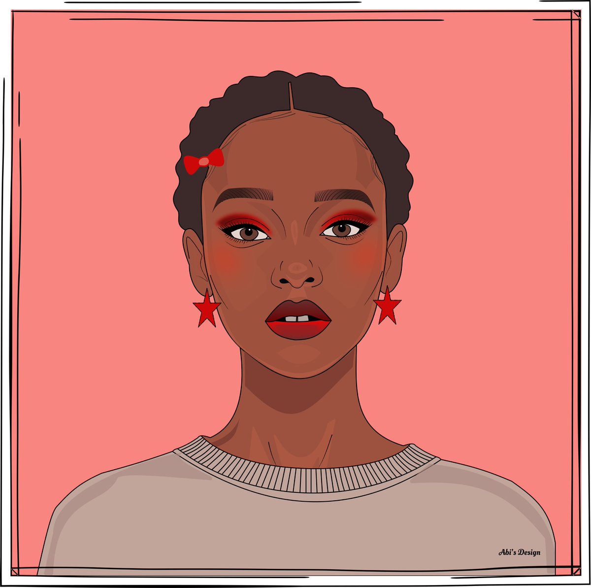 Abi’s Design•UI/UX & illustrator tweet media