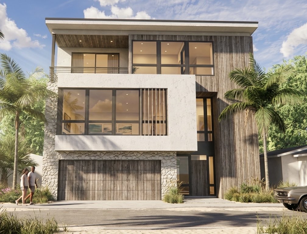 dig_arch's tweet photo. A new modern home is taking shape in Jax Beach!

Deep in material studies—this is where the character really starts to show. https://t.co/Br0ol0LtZ0